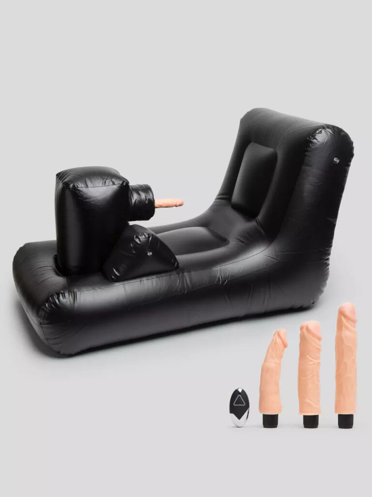 Dark Magic Inflatable Bed with 3 Piece Wireless Controlled Vibrator - Image 5