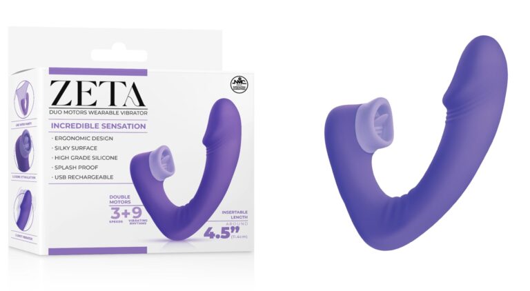 Zeta Duo Motor Wearable Vibrator