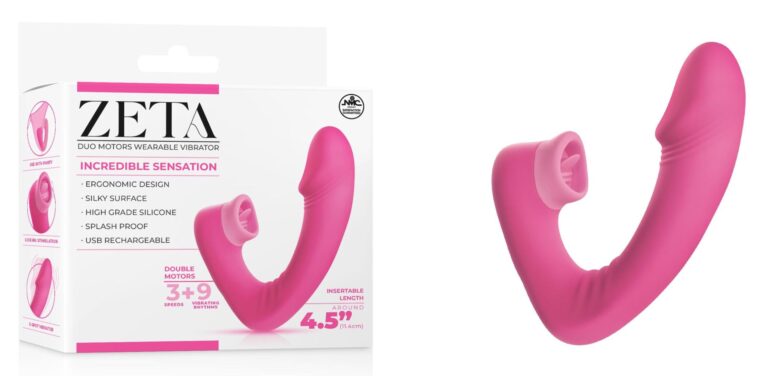 Zeta Duo Motor Wearable Vibrator - Image 2