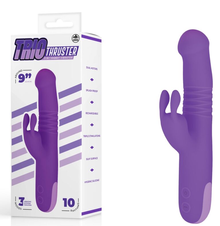 Trio Thruster 3 in 1 Rabbit | Vibrator - Image 2