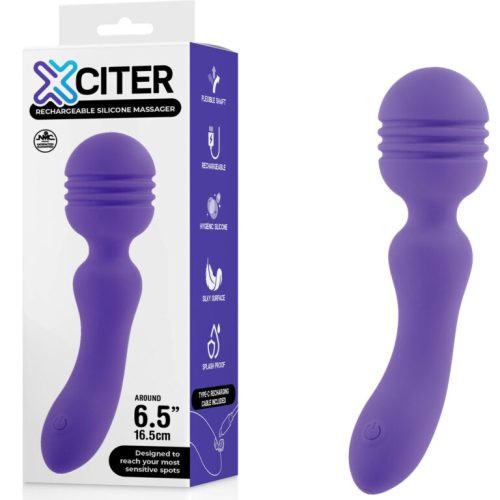 XCiter Rechargeable Silicone Massager
