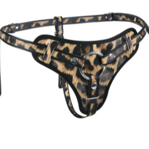 Leopard Frenzy Deluxe Strap On