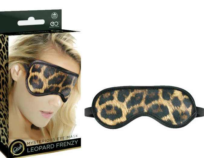 Leopard Frenzy Eye Mask