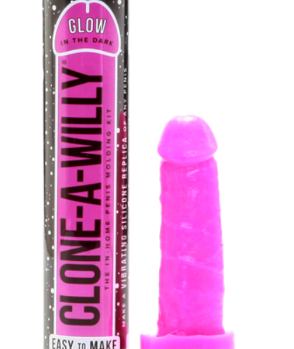 Clone-A-Willy – Kit Glow-in-the-Dark Hot Pink
