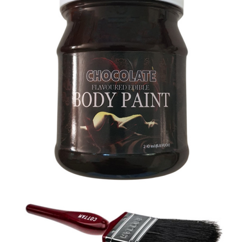 Edible Chocolate Flavoured Body Paint 250ml Tub