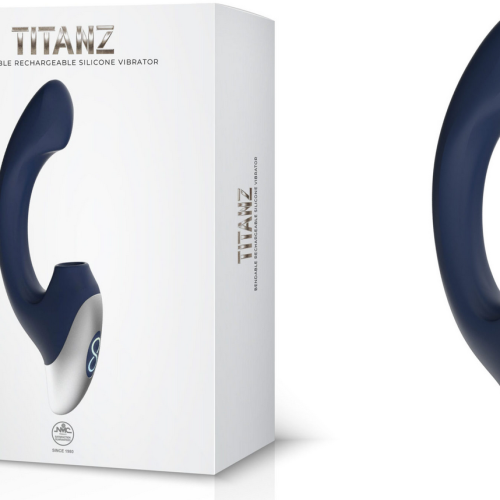 Titanz Bendable Rechargeable Silicone Vibrator