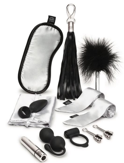 Fifty Shades Pleasure Overload 10 Days Of Play Couples Kit