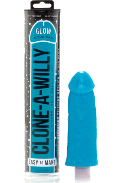 Clone-A-Willy – Kit Glow-in-the-Dark Blue