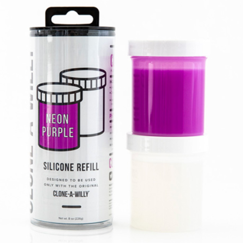 Clone-A-Willy – Refill Neon Purple Silicone