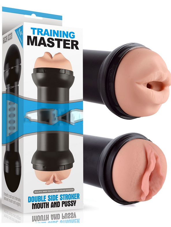 Training Master Double Side Stroker Mouth and Pussy - Image 2