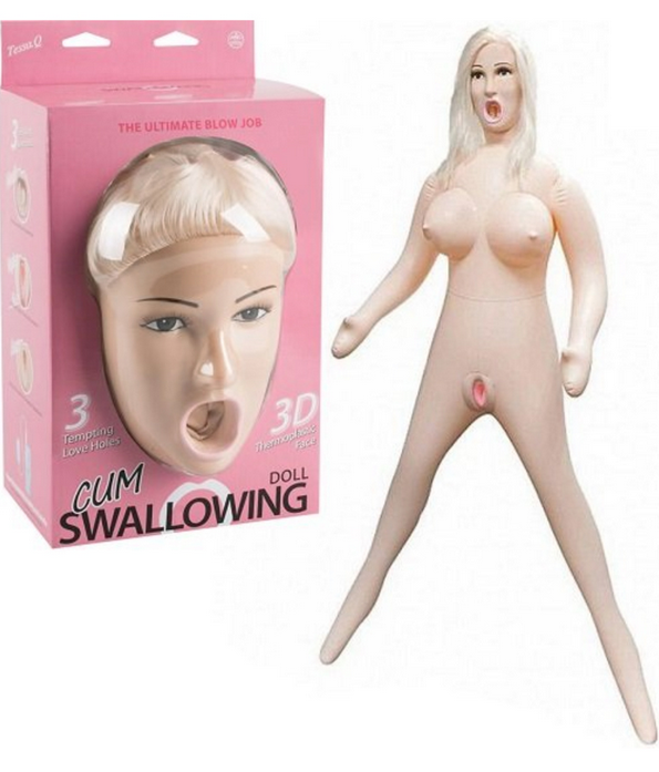 Tessa Q Cum Swallowing | Love Doll